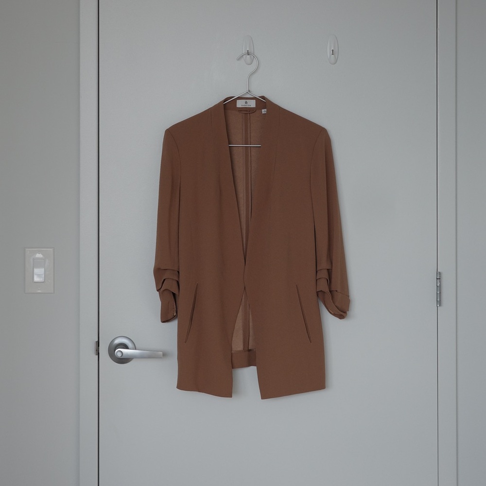 Aritzia Babaton Camel Blazer